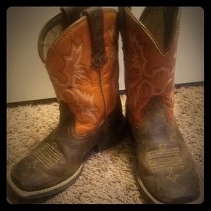 Ariat Childrens Unisex Tombstone Square Toe